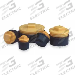 CHERNE Pipe Plug: Raised Square, Inside Pipe, For 1 1/2 in Pipe, Natural Rubber Plug (MPN 271158). Key specifications — Handle Material: Polypropylene; Plate Material: Polypropylene; Included Water Fill Port/Hose: Not Included.