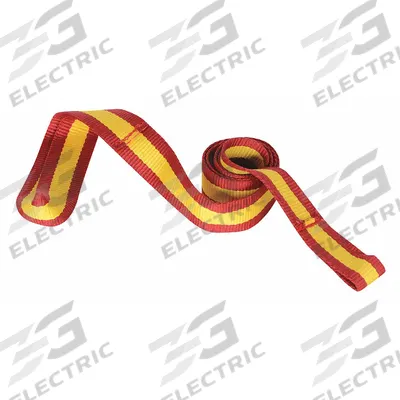 VESTIL Wheel Chock Strap Kit: 1 in Overall Wd, 1/8 in Overall Ht, Nylon, 3 ft Overall Lg - Chains & Ropes for Wheel Chocks