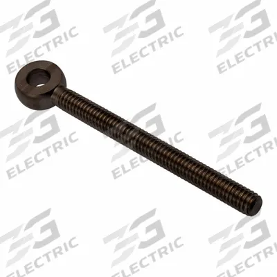 AMPG Fixed Rod End: Stainless Steel, Black Oxide, 3 1/2 in Hole Center-to-End Lg - Stainless Steel Male Threaded Fixed Rod Ends