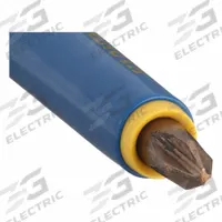 AMPCO Insulated Non-Sparking Phillips Screwdriver: Long Lg, Not ESD Safe, Not Tether Capable (MPN IS-1099). Key specifications — attr1205203: #2; attr1205229: AMPCO; attr1205206: Cushion.