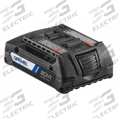 DREMEL Battery: 20V MAX*, 2 Ah, Battery Included - Assorted Brands Cordless Tool Batteries