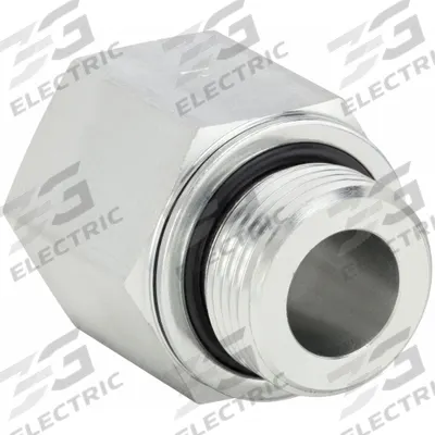 PARKER Metal Pipe Straight: Straight, Steel, 3/4 in x 3/4 in - Hydraulic Threaded Extreme-Pressure Pipe Fittings