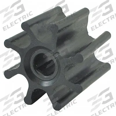 JABSCO Flexible Impeller Standard Pressure: Mfr Part # 7614-0002, EPDM - Impellers for Dewatering & Wastewater Pumps