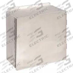 HOFFMAN Enclosure: Steel, 10 in x 8 in x 4 in, NEMA 12/13, Solid Cover, Hinged (MPN A1008CHQR). Key specifications — Brand: HOFFMAN; Closure Method: Quick Release Latch; Knockouts: Not Included.