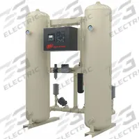 INGERSOLL RAND Compressed Air Dryer: 3 in NPT, 1,000 cfm, 150 psi Max Op Pressure, 120°F Max Op Temp (MPN HLA1000). Key specifications — attr110204: 115V; attr110148: INGERSOLL RAND.