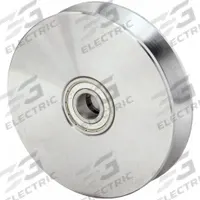 APPROVED VENDOR Track Wheel: 5 7/8 in Wheel Dia., 1 3/8 in Wheel Wd, 1,760 lb Load Capacity, Steel (MPN DSPK 150K). Key specifications — attr1099880: No; attr1099886: Gray; attr1099891: APPROVED VENDOR.