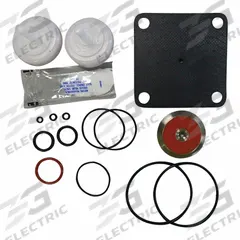 WATTS Backflow Preventer Repair Kit: Complete Rubber Parts Kit, 818DD4/818DD6, 3/4 -1 LF909, 909 (MPN LFRK 909-RT 3/4-1). Key specifications — Compatible Valve Size: 3/4 in to 1 in; Compatible with Grainger Part No.: 818DD4; Compatible with Series: 909; Compatible with Mfr. Model No.: 3/4 -1 LF909; Includes: RV Disc Assembly.