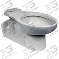 AMERICAN STANDARD Toilet Bowl: Yorkville™ Right Ht™, ADA Compliant, 12 in_13 5/8 in Rough-In (MPN 3703001.020). Key specifications — Features: Speed Connect® Tank/Bowl Coupling System and Sanitary Dam; Toilet Mounting Type: Floor with Back Outlet; Color: White; Brand: AMERICAN STANDARD.