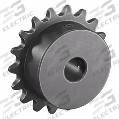 TSUBAKI Single Strand Sprocket: 35, For 3/8 in Chain Pitch, 1/2 in Bore Dia, 18 Teeth, Steel (MPN 35B18F-1/2). Key specifications — Brand: TSUBAKI.