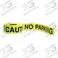 APPROVED VENDOR Barricade Tape: 1,000 ft Lg, 3 in Wd, Caution No Parking Legend, Polyethylene (MPN 1N954). Key specifications — Tape Message: Caution No Parking; Message Color: Black; Brand: APPROVED VENDOR.