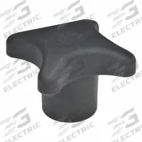 JW WINCO Plastic Hand Knob w/ Steel Insert: Plastic w/ Steel Thread, 5/16"-18 Thread, 1.57 in Dia (MPN 6335-KT-40-5/16-18-K). Key specifications — Brand: JW WINCO.