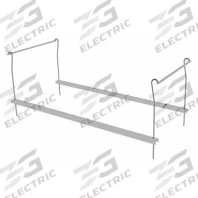 INSTOCK Sink Support: 48 in Overall Wd, Steel, Hardware - Lab Furniture Supports
