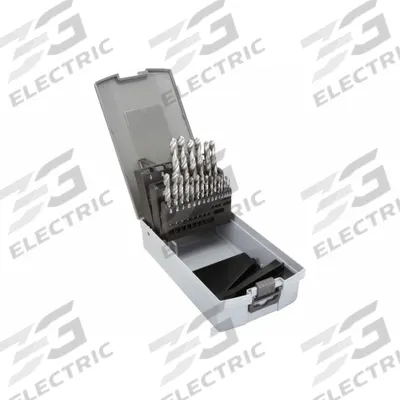 APPROVED VENDOR Jobber Length Drill Bit Set: 21 Pc, 1/16" to 3/8" by 64ths - Solid Carbide Jobber-Length Drill Bit Sets
