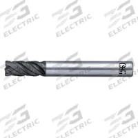 OSG Roughing End Mill: Carbide, WXL Coated, 4 Flute, 10 mm Mill Dia, 19 mm LOC, 0.5 mm Chf (MPN 3017460)
