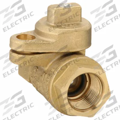 JOMAR VALVE Manual Two-Way Ball Valve: 3/4 in, Brass, Straight, FNPT x FNPT - Brass Ball Valves
