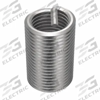 APPROVED VENDOR Helical Insert: Tanged Tang Style, Free-Running, 1/2"-20 Thread Size, Plain - Free-Running Tanged Helical Inserts