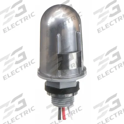 TORK Photocontrol: Thread Stem Photocell Mounting, 1/2 in Stem Dia, SPST, 120V AC - Fixed Stem-Mounted Photocells