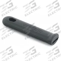 VOLLRATH Silicone Grip: Black, Silicone, 5 in Handle Lg (MPN 7110). Key specifications — Brand: VOLLRATH; NSF Certified: No; Product Type: Silicone Grip; Body Color: Black; Handle Material: Silicone.