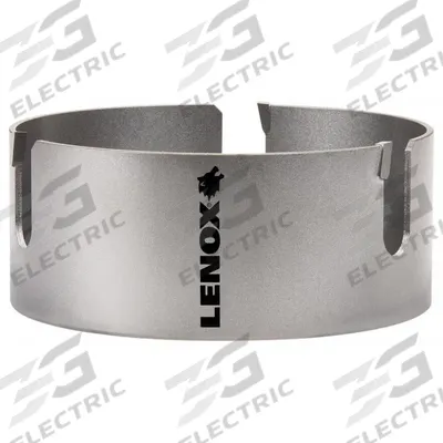 LENOX Hole Saw: 6 1/4 in Saw Dia., 2 7/16 in Max. Cutting Dp, 5/8"-18 Thread Size - Multi-Material-Cutting Hole Saws without Arbor