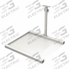 B-TEK Drum Scale: 2,500 lb Wt Capacity - Imperial, 0.5 lb Readability, Drum Scale, 30 in x 30 in (MPN BS-3030). Key specifications — Weighing Units: lb; Platform Material: Carbon Steel; Connection Ports: Indicator Cable; Brand: B-TEK; Readability: 0.5 lb.