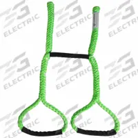 ALL GEAR Transformer Rope Sling: Polyester, 3/4 in Rope Dia, 24 in to 4 1/8 ft, Green (MPN AGTS34-24-50G). Key specifications — Brand: ALL GEAR; Sling Adjustability: Adjustable.