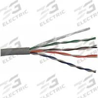 CAROL Category Cable: 100 ft Cable Lg, 24 AWG, Plenum, Blue, PVC, Std, CP5.30.07, 5e, Unshielded. Key specifications — Conductor Gauge: 24 AWG; Jacket Material: PVC; Brand: CAROL; Pairs Separation: Standard.