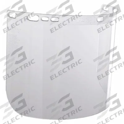 JACKSON SAFETY Face Shield, Clear, Uncoated: 15 1/2 in Overall Wd, 8 in Overall Ht, Clear - General Purpose Replacement Visors