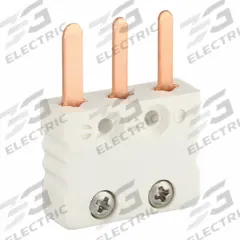 TEMPCO Thermocouple Plug: Jack, For Type U Thermocouple Type, Mini Plug, 3 Pins, Flat, Flat (MPN TCA-101-154). Key specifications — attr1432255: Flat; attr1276097: Jack; attr1276100: Copper; attr1276082: Mini Plug; attr1276092: TEMPCO; attr1276087: White; attr1276088: Nylon-Filled Thermoplastic; attr1276089: TCA-101-154.