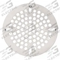 T&S BRASS Strainer: Stainless Steel, Unfinished, 3 1/2 in Overall Ht, 3 1/2 in Overall Dia, Drop-In (MPN 010386-45). Key specifications — Product Type: Strainer; Brand: T&S BRASS; Finish: Unfinished; Material: Stainless Steel.