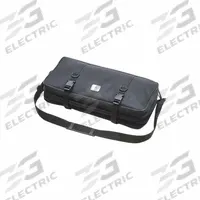 MERCER CUTLERY Knife Case: 21 pcs, 21 in Overall Lg, 4 in Overall Wd, 10 in Overall Ht, Black (MPN M30429M). Key specifications — Brand: MERCER CUTLERY; Holding Capacity: 21 pcs; Includes: (2) Safety Straps with Snap Locks; Material: Polyester; Color: Black.