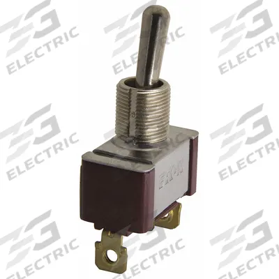 EATON Toggle Switch: 3 Position, 2 Connections, SPST, Screw Terminals Connection - Panel-Mount Toggle Switches