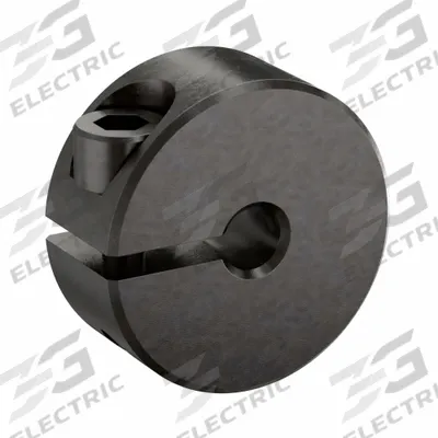 RULAND MANUFACTURING Shaft Collar: 1-Piece, Inch, Round, Clamp-On, 1/8 in Bore Dia - Steel Shaft Collars