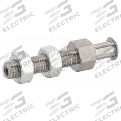 SMC Vacuum Pad Adapter: For 10 mm to 16 mm Pad Size, 5 mm Port Size, 250°C Max Op Temp - External Threaded Vacuum Pad Adapters