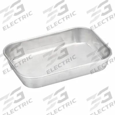 VOLLRATH Bake and Roast Pan: Bake and Roast Pan Pan, Aluminum, Uncoated, 3.9 qt Capacity - Bake & Roast Pans