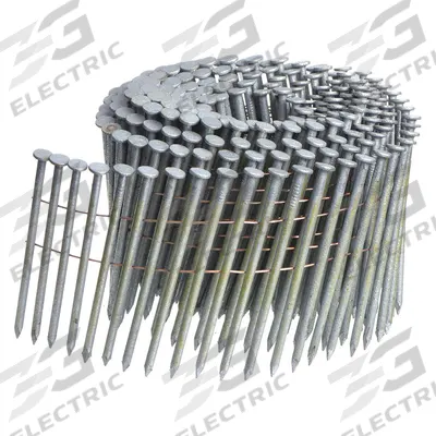 BOSTITCH Framing Nails,3" L,Galvanized,PK2700: Framing Nails, Flat, Smooth, Steel - Collated Framing Nails