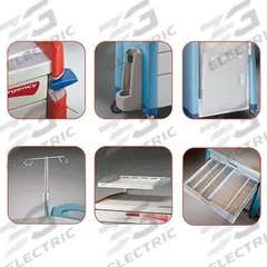 CAPSA HEALTHCARE Emergency Cart Accessories (MPN AM-EM-ACCPK2). Key specifications — Includes: I.V. Pole; Brand: CAPSA HEALTHCARE.