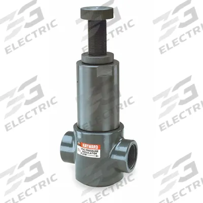 HAYWARD Pressure Regulator: CPVC, FPM, Threaded x Threaded - Corrosive & Ultra-Pure Liquids Pressure Regulators