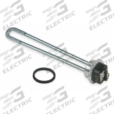 APPROVED VENDOR Water Heater Element: LWD, 2,000 W, 240V AC, Threaded Pipe - High-Efficiency Heating Elements
