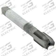 CLEVELAND Spiral Point Tap: 7/16"-20 UNF, 2B, 3 Flute, Plug Chamfer, Hardlube Coated Cobalt (MPN C96021)