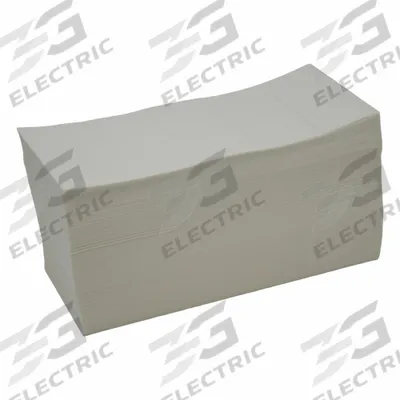 APPROVED VENDOR Barcode Printer Label: 4 in Label Wd, 2 in Label Ht, White - Fanfold Thermal Transfer Labels