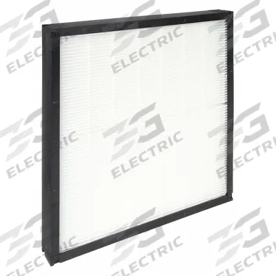 GRAINGER Minipleat Air Filter: 16 in x 16 in x 2 in, Synthetic, Plastic, No Header - MERV 14 Minipleat Air Filters
