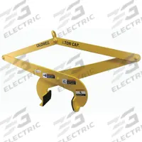 CALDWELL Lifting Tong: Slab Tongs, Concrete Slabs/Metal Slabs/Stone Slabs, 18 in Min Jaw Opening (MPN 71-5). Key specifications — Brand: CALDWELL; Pad Material: Polyurethane.