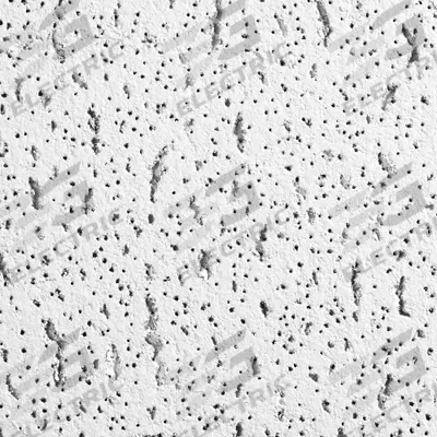 ARMSTRONG Ceiling Tile: 896, Fissured, 24 in x 24 in, Square Lay-In, 15/16 in Grid Size - General Purpose Tiles