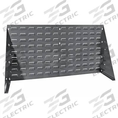 QUANTUM STORAGE SYSTEMS Louvered Bench Rack: 20 in x 36 in x 8 in, 1 Sides, 0 Bins - Benchtop Louvered Racks Without Bins