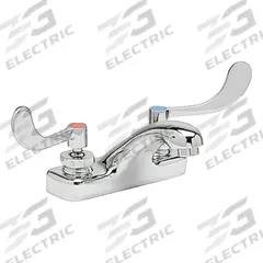 ZURN Low Arc Bathroom Faucet: AquaSpec®, Cast Brass, Chrome Finish, 0.5 gpm Flow Rate, Centerset (MPN Z81104-XL-3M). Key specifications — Includes: Mounting Hardware; Brand: ZURN; Series: AquaSpec®.