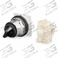 SCHNEIDER ELECTRIC Selector Switch: 30 mm Panel Mounting Size, 2 Positions, Short Lever, 1NO/1NC (MPN 9001KS11B 9001KA1). Key specifications — AC Contact Rating: 10 A @ 600 V; Action: Maintained/Maintained; Cam: C; DC Contact Rating: 0.55 A @ 125 V; Hazardous Location Specification: Not Rated; Operator Head Material: Metal; Operator Head Type: Short-Handled Knob; Operator Illumination: Non-Illuminated.