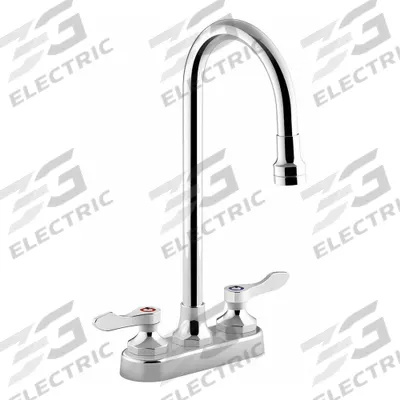 KOHLER Gooseneck Bathroom Faucet: Triton Bowe, Brass, Polished Chrome Finish - Centerset Handle Bathroom Faucets