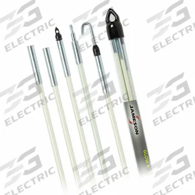 JAMESON Glow Rod: 24 AWG Max Wire Capacity, 10 AWG Min Wire Capacity, 1/4 in Rod Dia - Glow Rods