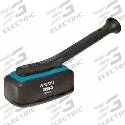 HAZET TOOLS Mallet: Bumping Mallet, 10 1/4 in Lg, 2 3/4 in Wd, 5 1/2 in Hammer Handle Lg - Auto Body Hammers