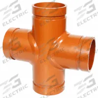 GRUVLOK Metal Pipe Cross: Cross, 3 in x 3 in x 3 in x 3 in, Carbon Steel, EPDM Seal, 300 psi @ 150°F (MPN 0390024024). Key specifications — Brand: GRUVLOK; Maximum Operating Pressure: 300 psi @ 150°F; Pipe Fitting Material: Carbon Steel; Fitting Pipe Size: 3 in x 3 in x 3 in x 3 in.